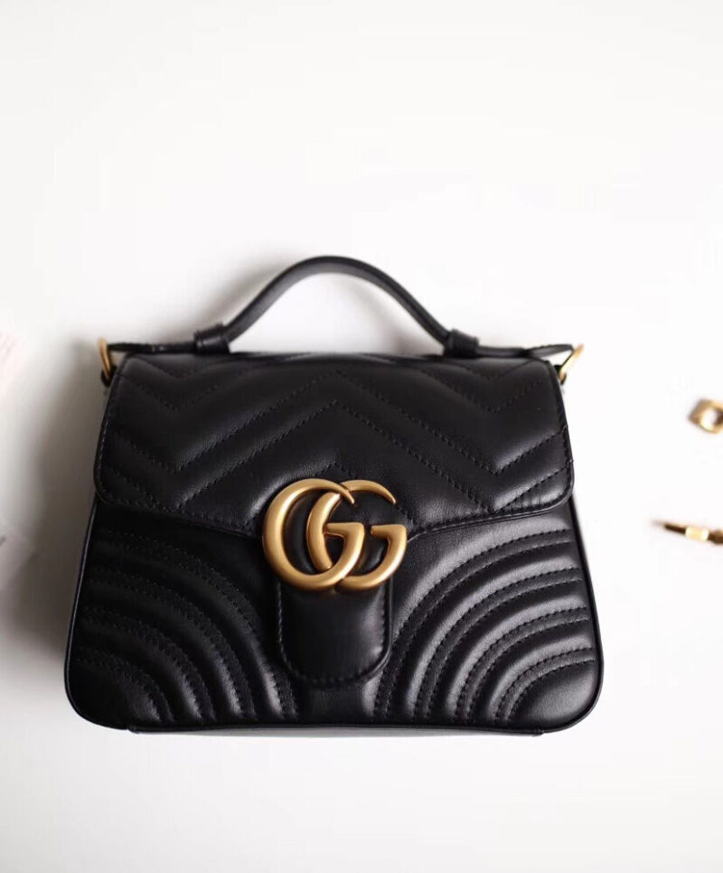 Gucci GG Marmont mini top handle bag 547260